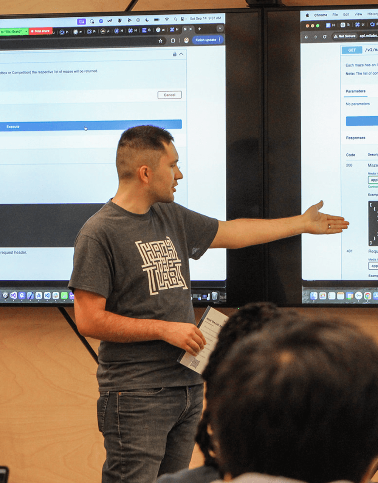 I organized Michigan Software Labs' first hackathon
